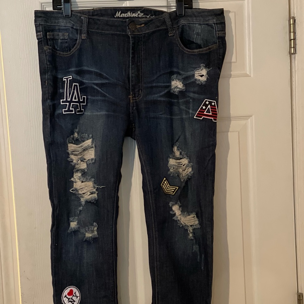 Distressed Jeans